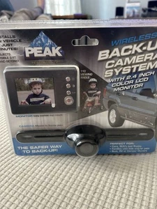 Peak Performance Wireless Back-Up Camera #PKC0RA w 2.4" Color LCD Monitor Sealed - Picture 1 of 6