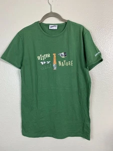 Underberg Green Mens Graphic T-Shirt Bitter By Nature Size Small Short sleeve - Picture 1 of 16