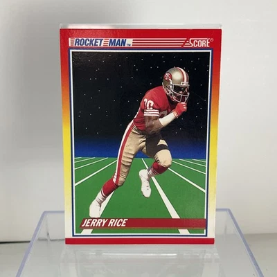 Puntuación 1990 - Jerry Rice #556, Rocketman, como nuevo Foto 1 de 2