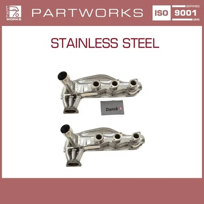 2x Intercambiador de calor PORSCHE 911 G 2.7 3.0 SC '76-'83 ACERO INOXIDABLE Foto 1 de 4