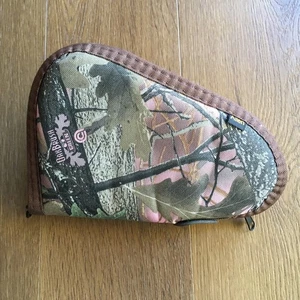 Allen Oak Brush Green gepolsterter Pistolenkoffer Pink Camo Reißverschluss & D-Ring zum Hinzufügen von Schloss - Bild 1 von 8