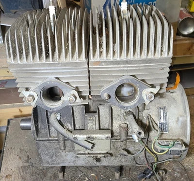 Ski-Doo Type 436 440 TNT Free Air Polar Fire Ignition Engine for Parts Rebuild - Image 1 of 4