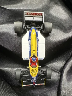 MiniChamps 1/43 Williams FW11 Honda 1985  GP Winner #5 Nigel MANSELL Unboxed US - Image 1 of 4