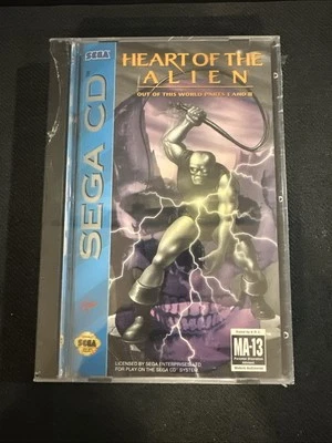New Factory Sealed Heart of the Alien for Sega CD, PLEASE READ! - Image 1 of 4