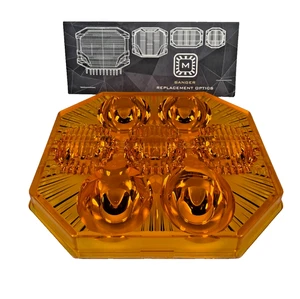 Morimoto BigBanger Trailmaster Optic Lens Only / Yellow Each BAF232 Open Box - Picture 1 of 20