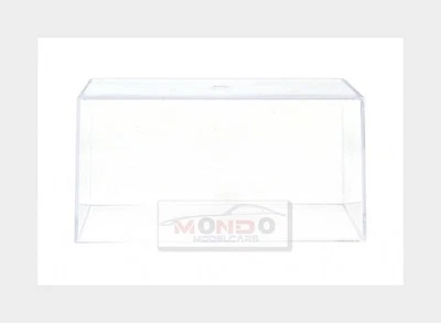 1:43 VETRINA DISPLAY BOX Only Transparent Cover Cm 12.5x5.9x6.2 Plastic ABTEC001 - Immagine 1 di 2
