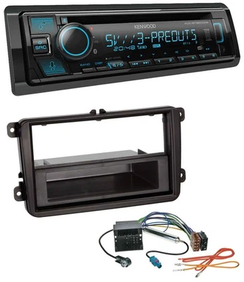 Kenwood Bluetooth USB CD MP3 DAB Autoradio für Skoda Fabia Octavia Rapid Roomste - Bild 1 von 4