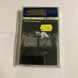 Live on Letterman: Music from the Late Show by Various Artists (Cassette NEW - Picture 1 of 7