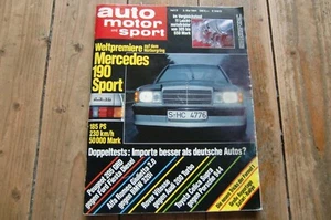 auto motor und sport, Automagazin, Heft 9, 2.Mai 1984, 278 Seiten, guter Zustand - Bild 1 von 1