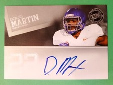 DOUG MARTIN 2012 PRESSPASS AUTO AUTOGRAPH ROOKIE CARD - BUCCANEERS