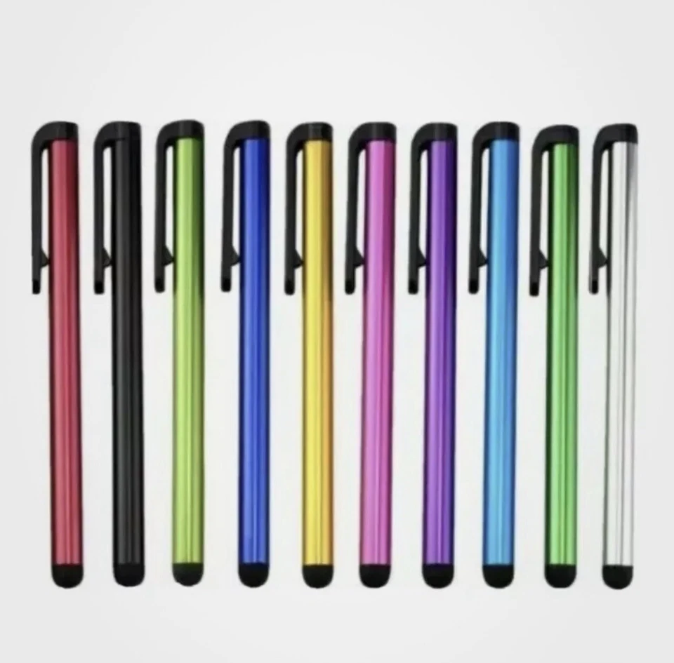 10 x STYLUS PENS for TOUCH SCREEN TABLET MOBILE SAMSUNG IPHONE IPAD HUAWEI Etc. - Image 1 of 1