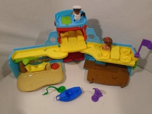 Fisher Price Little People Travel Together Friend Ship Boat with figures sounds - Picture 1 of 10