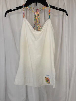 Цветной Tasc женщин средний Майка со встроенным бюстгальтером и ремнями пейсли - Изображение 1 из 4