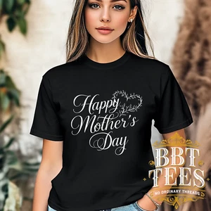 Happy Mother's Day Shirt - Mother's Day Gift for Her | DTG Graphic - Picture 1 of 12
