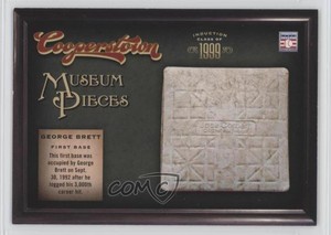 2012 Panini Cooperstown Museum Pieces George Brett #8 HOF