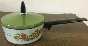 Regal Ware Herb Deco Avocado Green Lid Aluminum Pan #5140 - Picture 1 of 7