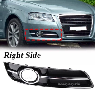 For Audi A3 2010 2011-2013 Right Fog Light Cover Vent Grille Side Insert Grilles - image 1 of 4