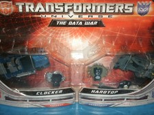 TRANSFORMERS 'The Data War' CLOCKER vs. HARDTOP - 25th Anniversary 1984 - 2009