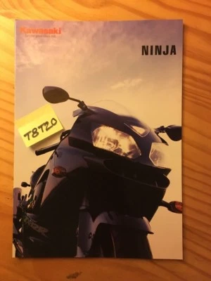 Kawasaki Ninja ZX-6R ZX-7R ZX-9R ZX-12R Catálogo Moto Folleto - Imagen 1 de 4