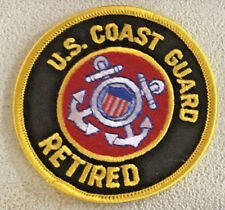 USCG United States. Coast Guard Retired Patch 3 in dia #2630