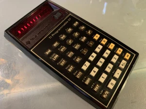 Calculatrice vintage Texas Instruments TI57 Programmable - Afbeelding 1 van 11