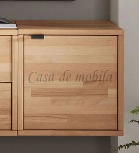 Massivholz Würfel-Schrank MARCO 38x38x20cm Kernbuche natur geölt parkettverleimt - Bild 1 von 12