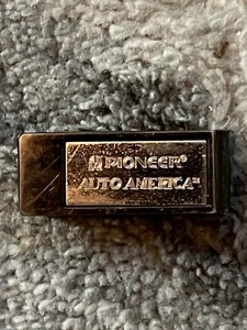 PIONEER ELECTRONICS AUTO AMERIKA STERLINGSILBER GELDKLAMMER - Bild 1 von 2