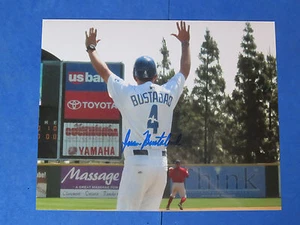 JUAN BUSTABAD SIGNED SIGNED 8x10 COLOR PHOTO ~ LA DODGERS ~ - Picture 1 of 1