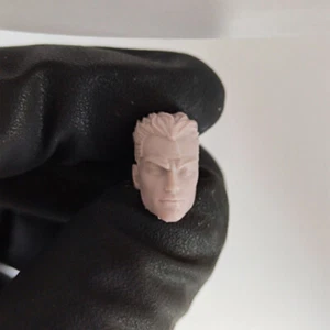 1/24 Scale Cartoon Version Quicksilver Head Sculpt Unpainted Fit 2.5" Figure - Picture 1 of 3