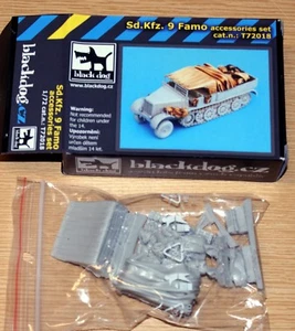 Sd.Kfz 9 Famo Accessories Set by Blackdog in 1/72 - Picture 1 of 3