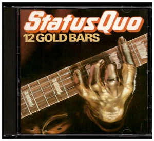 Status Quo - 12 Gold Bars CD West Germany Blue Vertigo blue text - Picture 1 of 3