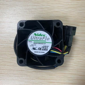 1PCS New NIDEC W40S12BS4A5-57 Cooling Fan 4028 DC12V 0.73A 4CM 4Pin - Picture 1 of 1