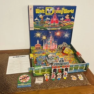 Disney Parks Magic Kingdom A VISIT TO WALT DISNEY WORLD Game 2021 COMPLETE - Picture 1 of 21