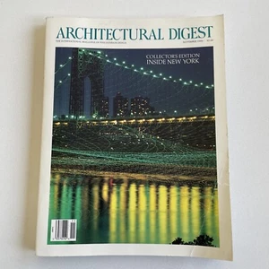 Architectural Digest November Inside New York 1990 TOPIC VOL 47 No. 12 - Picture 1 of 4