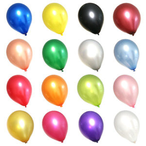  PEARL BALOON10"11" HELIUM &AIR BIODEGRADABLE Quality Birthday Weeding PARTY NEW