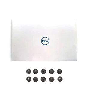 Neu für Dell G Serie G3 15 3590 LCD Backcover weiß mit 10 Scharnieren Schraube - Bild 1 von 5