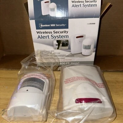 Bunker Hill Security Wireless Driveway Alert System 400 Ft Range 433 MHz - Image 1 of 4