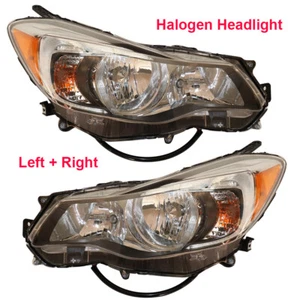 For 2016-2017 Subaru Crosstrek Driver & Passenger Side Clear Lens Headlights Set - Picture 1 of 24