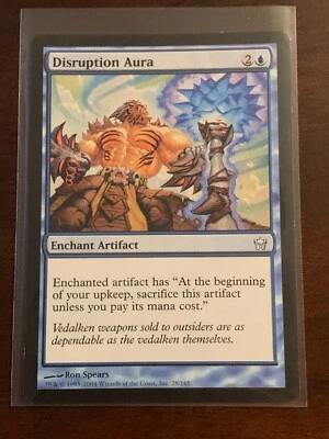 Magic the Gathering Fifth Dawn Disruption Aura - Image 1 of 2