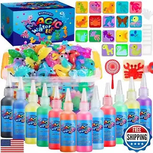 Kidisego Aqua Fairy Water Gel Kit for Kids, Magic Water Elf Toy Kit with 12 C - Picture 1 of 5