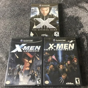 X-men Gamecube X-men Legends Gamecube X-men Next Dimension Gamecube   - Picture 1 of 13