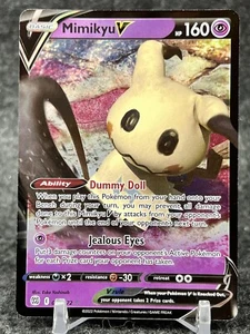 SWSH09: Brilliant Stars #068/172 Mimikyu V - Picture 1 of 2