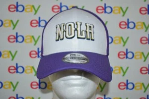 Sombrero ajustado elástico púrpura nuevo con etiquetas New Orleans Pelicans NOLA - Imagen 1 de 3