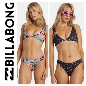 BBWT BILLABONG NIGHTS IN PARADISE AVA TOP & LOWRIDER BOTTOMS (M/10) REVERSIBLE - Picture 1 of 7