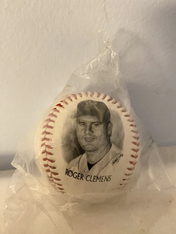 RARE 1996 Fotoball Red Sox Baseball MVP Roger Clemens Burger King Ball NEW Cover