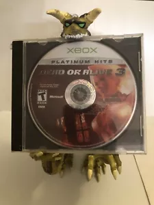 Dead or Alive 3 Microsoft Xbox Disc Only - Picture 1 of 2