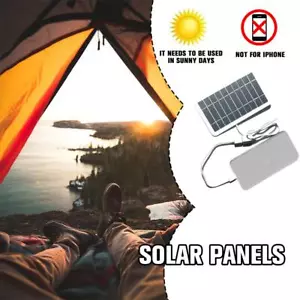 Mini-Solarpanel-Ladegerät mit USB-Ausgang für Mobiltelefon/5-V-Akku-Kit Lot V5 - Bild 1 von 12