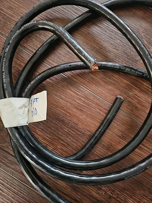 9 FT 2/0 AWG Stranded Copper THHN THWN-2 Building Wire 600V FREE SHIPPING  - Image 1 of 4