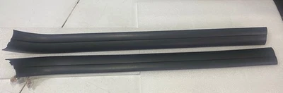 BMW 328i 335i E92 E93 2007-2013 L&R umbral de puerta placa de desgaste con clips Foto 1 de 4