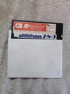 Adventures 7-8-9 Adventure International 1980 TRS-80 Apple 5,25" Floppy Adams - Bild 1 von 3